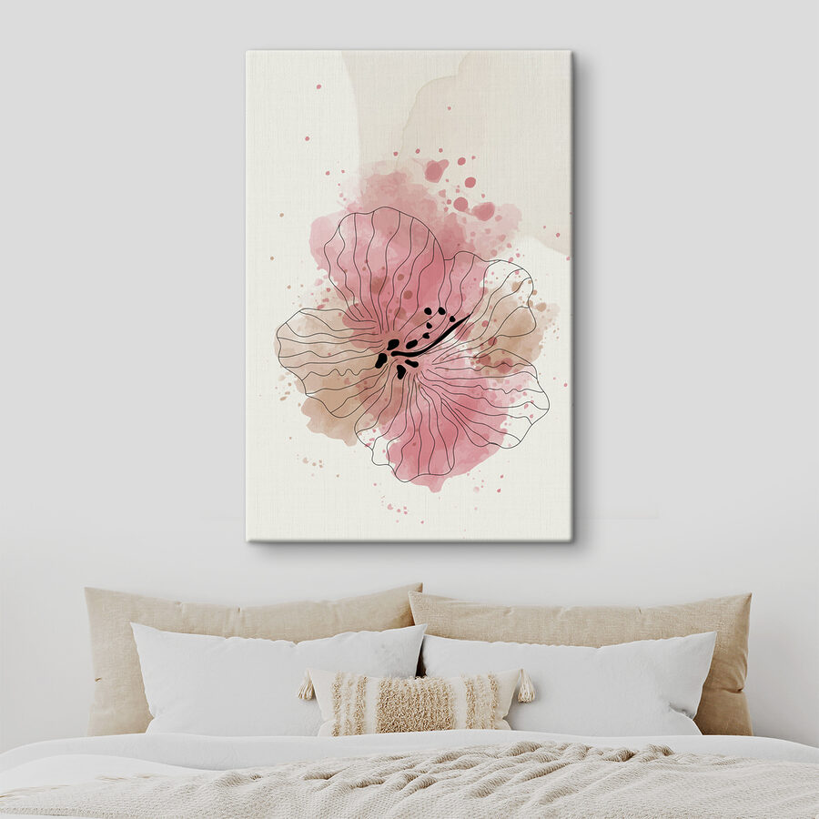 Dessin d'une fleur