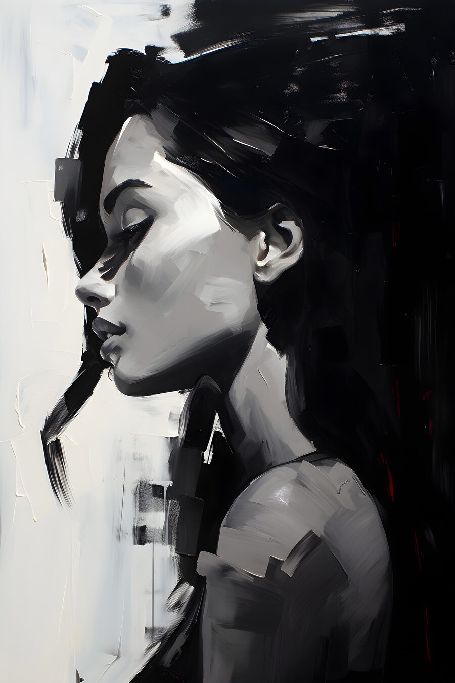 Une peinture de femme Une peinture de femme