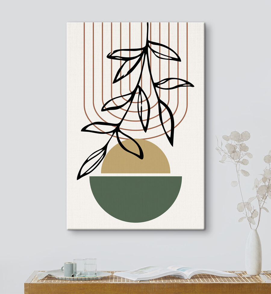 Une plante dans un bol
