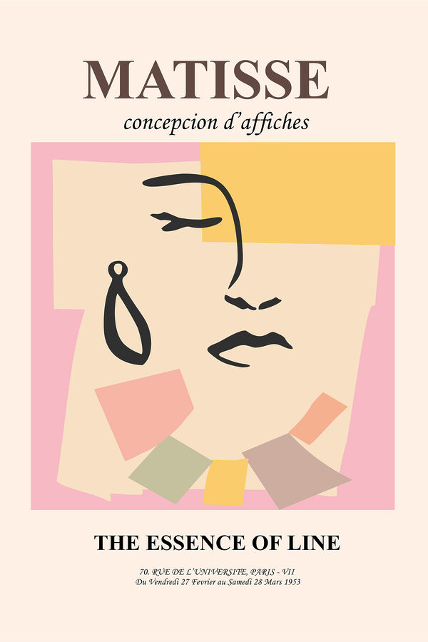 Dessin d'un visage de femme Dessin d'un visage de femme