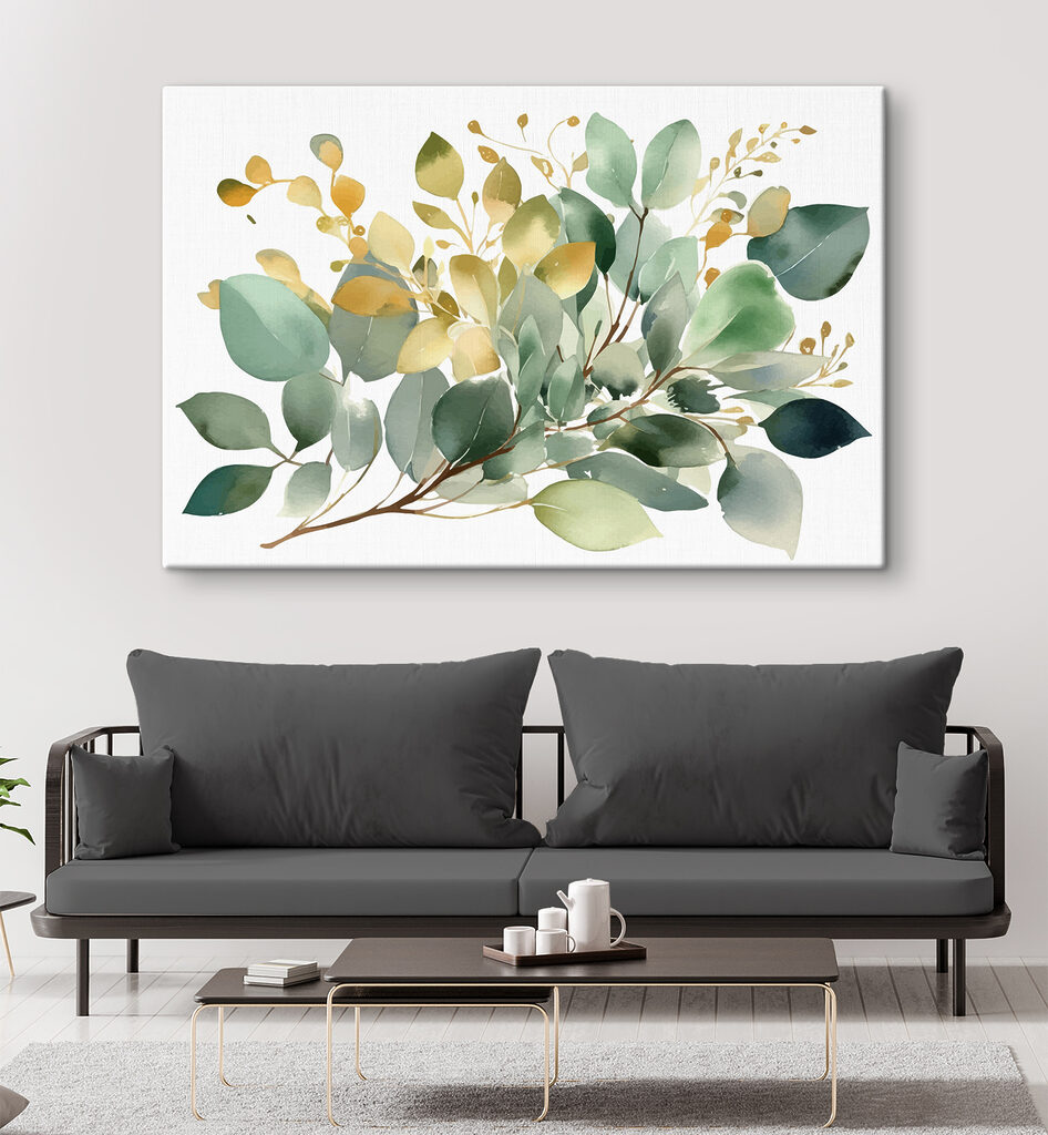 Une aquarelle de feuilles s36365pig87 946x1024 - Une aquarelle de feuilles