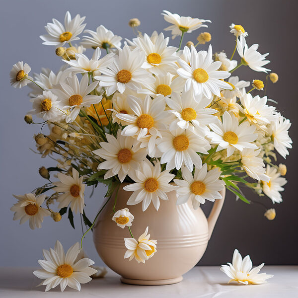 Un vase de fleurs blanches s36813p 600x600 - Un vase de fleurs blanches