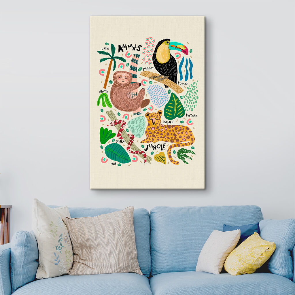 A group of animals and plants A group of animals and plants