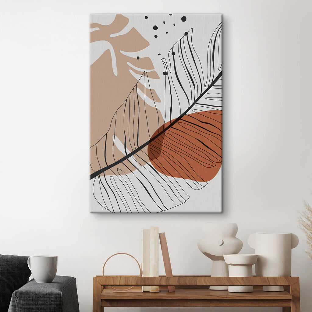 A close up of a leaf