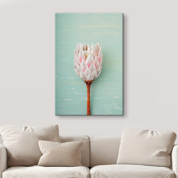 Une fleur sur un bâton Une fleur sur un bâton