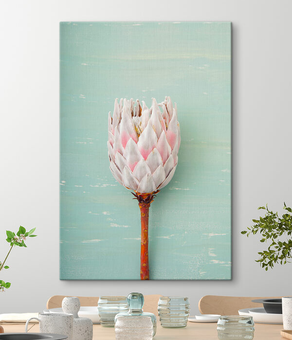 Une fleur sur un bâton Une fleur sur un bâton
