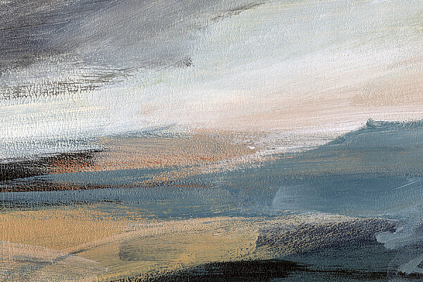 Gros plan sur une peinture Gros plan sur une peinture
