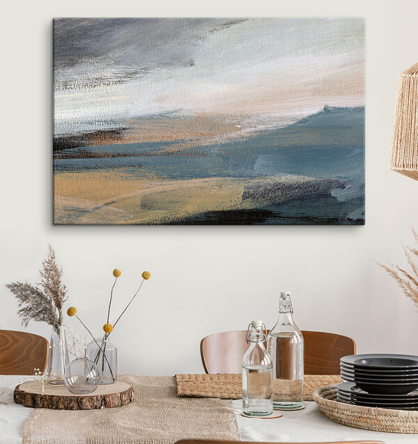Gros plan sur une peinture Gros plan sur une peinture