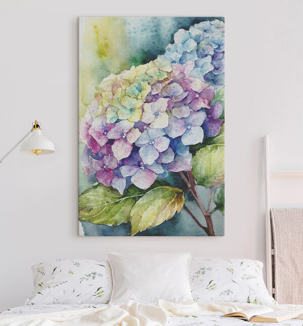 Une aquarelle d'une fleur Une aquarelle d'une fleur
