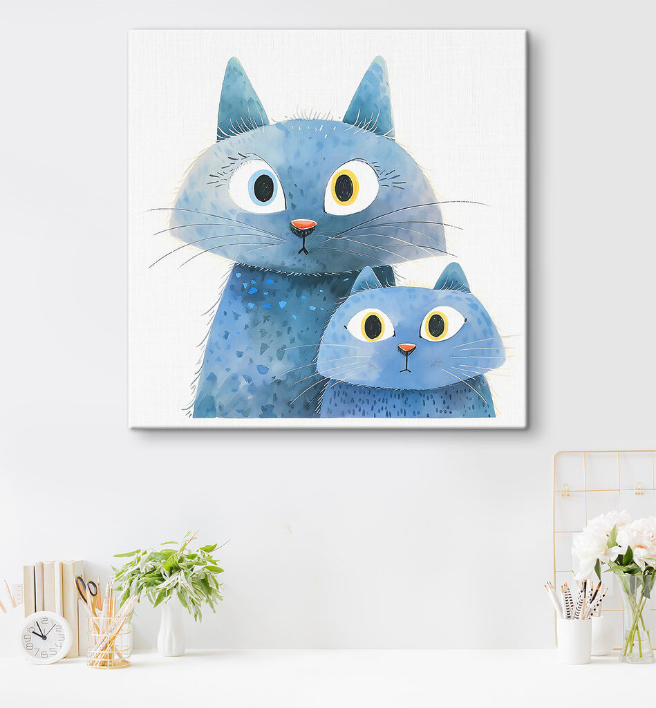 A cat and a cat A cat and a cat