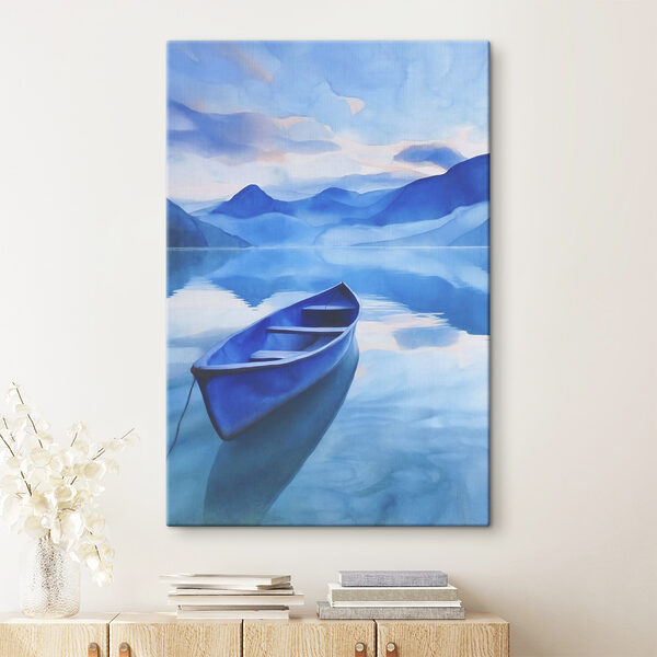 Tableaux Un bateau sur un lac (UGS : s37820) Tableaux Tableaux Un bateau sur un lac (UGS : s37820)