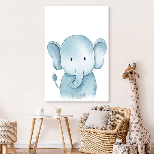 Une caricature d'éléphant Une caricature d'éléphant