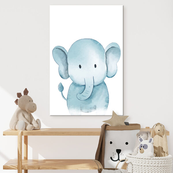 Une caricature d'éléphant Une caricature d'éléphant