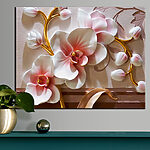 Tableaux Gros plan sur les fleurs