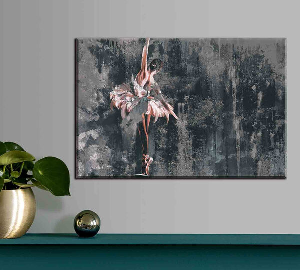 Peinture d'une femme en tutu Peinture d'une femme en tutu