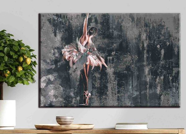 Peinture d'une femme en tutu Peinture d'une femme en tutu