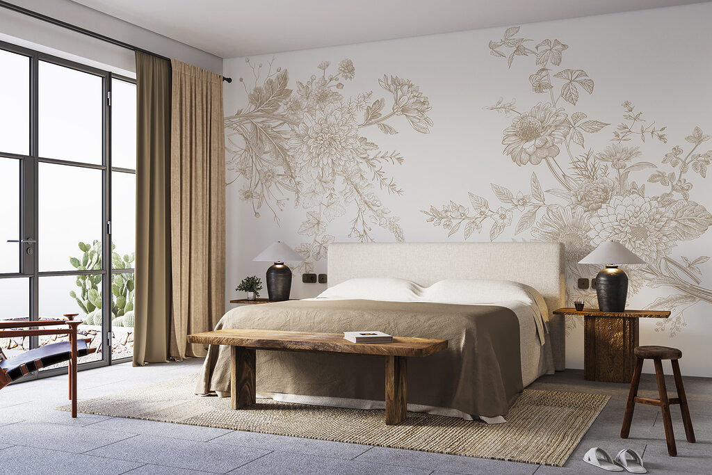 A close up of flowers