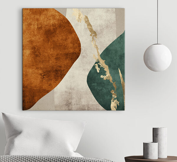 Une pièce d'art au design coloré Une pièce d'art au design coloré