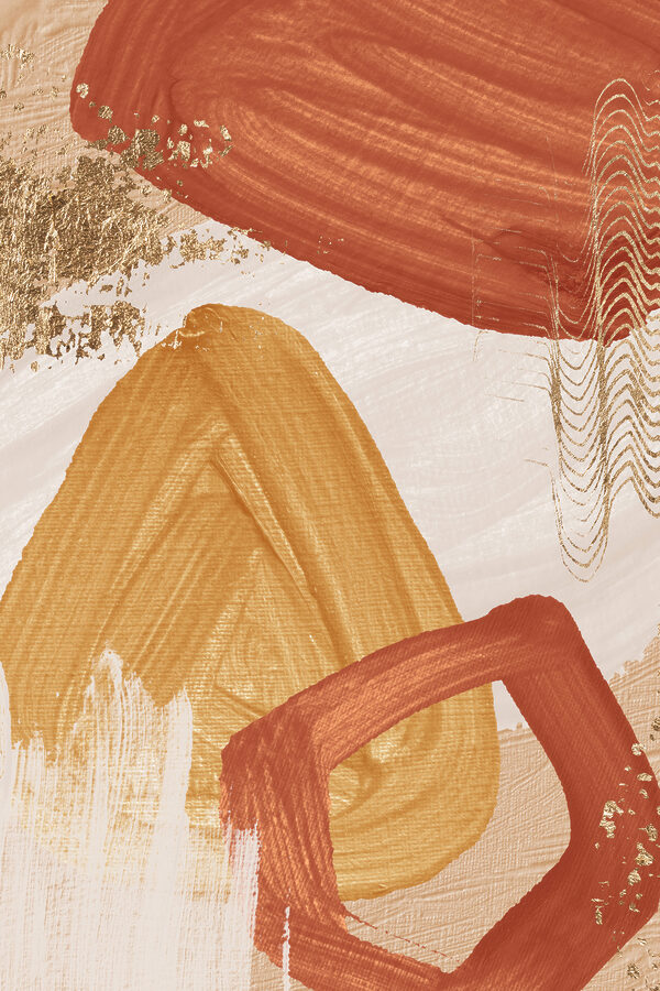 Gros plan sur une peinture Gros plan sur une peinture