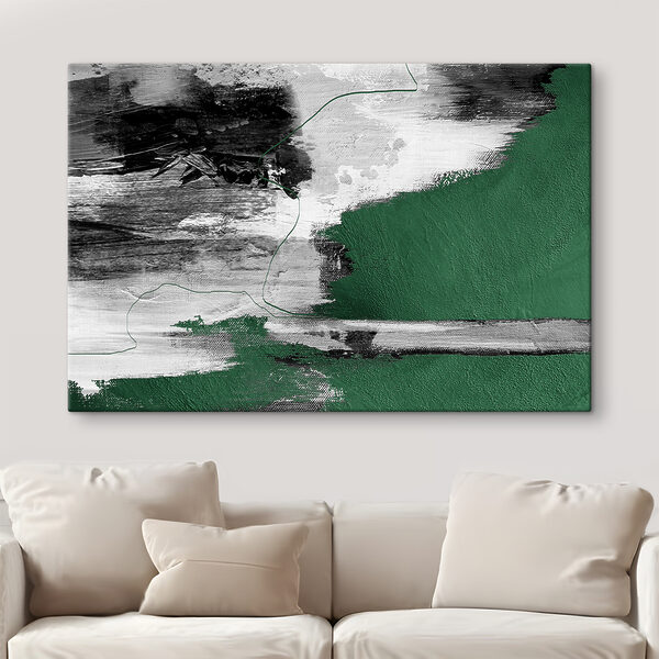 Gros plan sur une peinture Gros plan sur une peinture