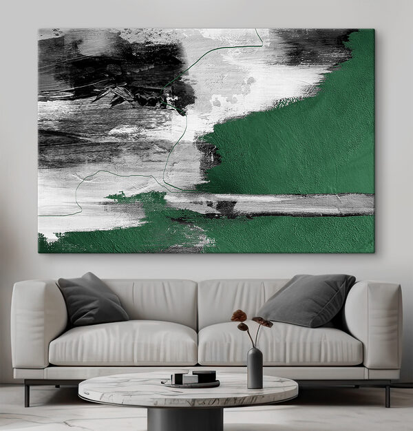 Gros plan sur une peinture Gros plan sur une peinture