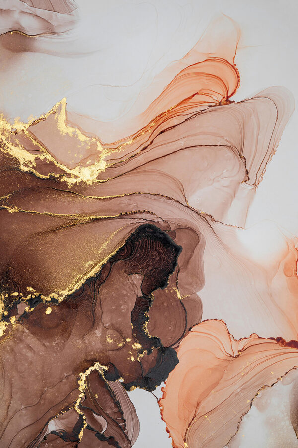 A close up of a painting A close up of a painting
