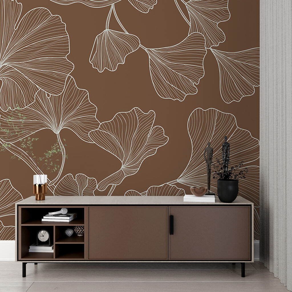 A close up of leaves