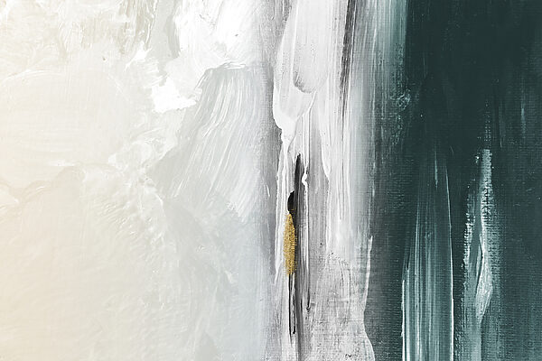 Gros plan sur une peinture Gros plan sur une peinture