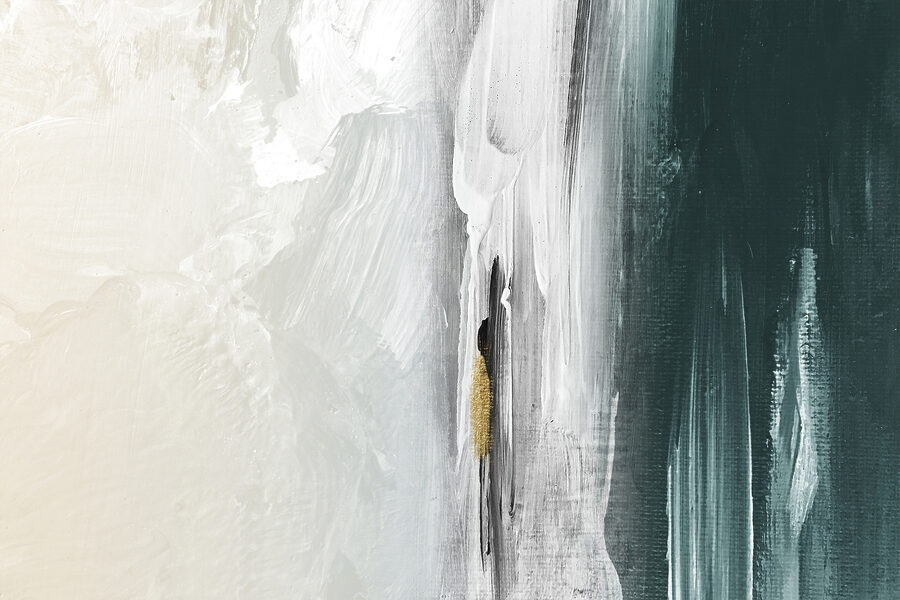 Gros plan sur une peinture