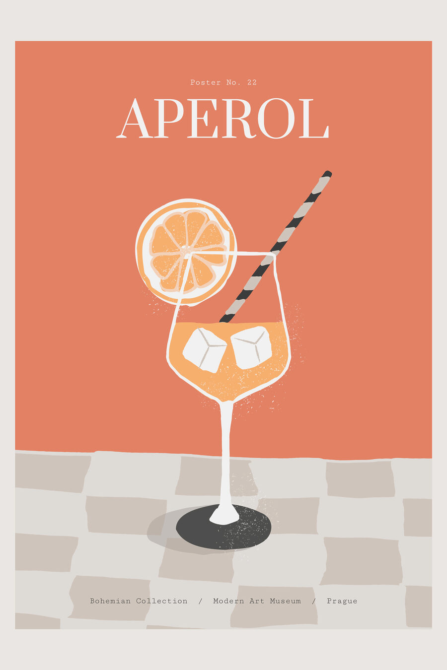 Affiche d'une boisson