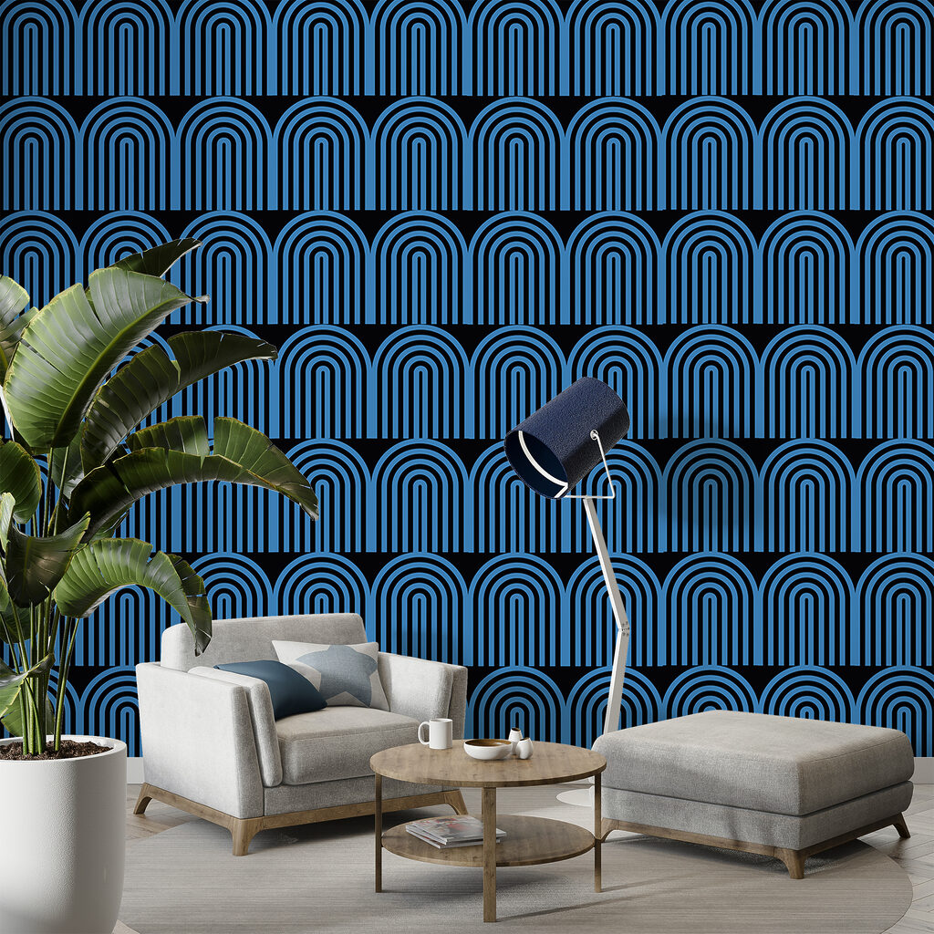 Un motif de lignes bleues et noires w00484v1pig1ms 1024x1024 - Un motif de lignes bleues et noires - tegory