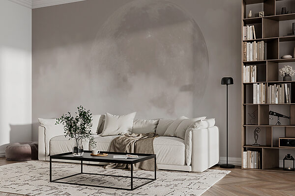 Une lune dans les nuages Une lune dans les nuages