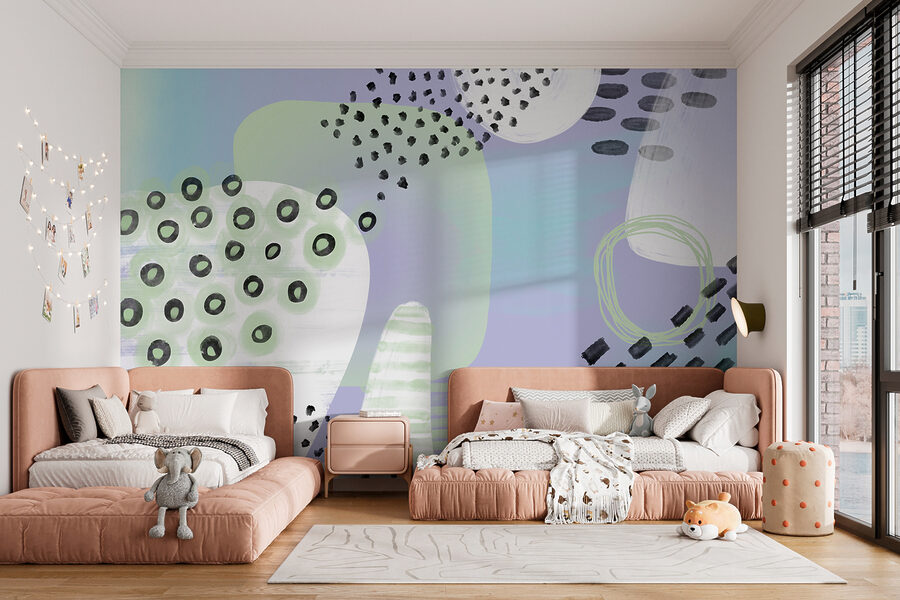 Gros plan sur une peinture