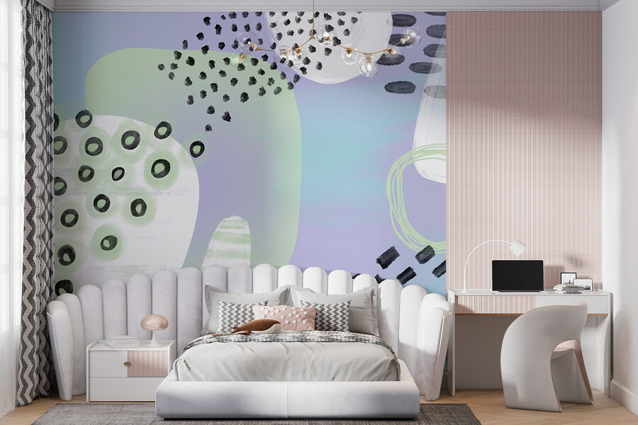 Gros plan sur une peinture