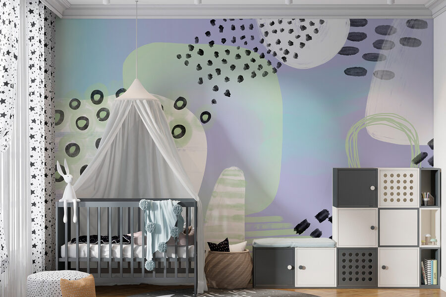 Gros plan sur une peinture