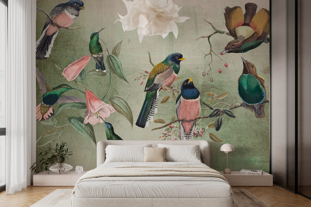 Groupe d'oiseaux sur une branche w00543pib41r 1024x683 - Groupe d'oiseaux sur une branche - tegory