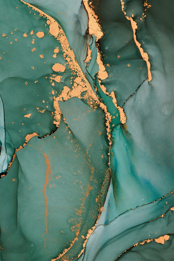 Gros plan sur une peinture Gros plan sur une peinture