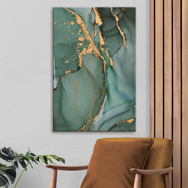 Gros plan sur une peinture Gros plan sur une peinture