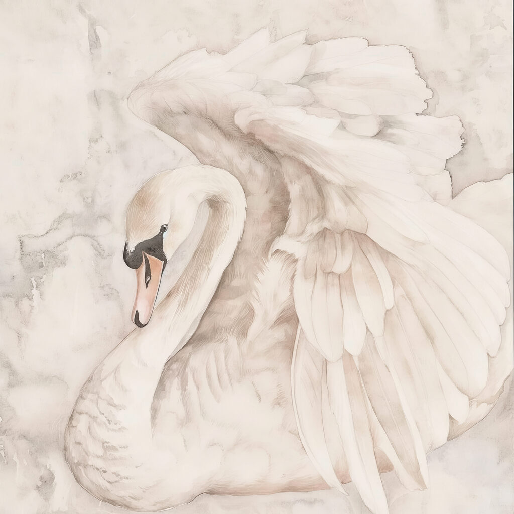 Un cygne blanc avec des ailes s38296p 1024x1024 - Un cygne blanc avec des ailes - tegory