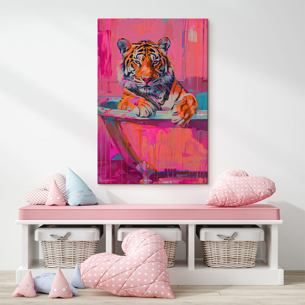 Un tigre dans une baignoire Un tigre dans une baignoire