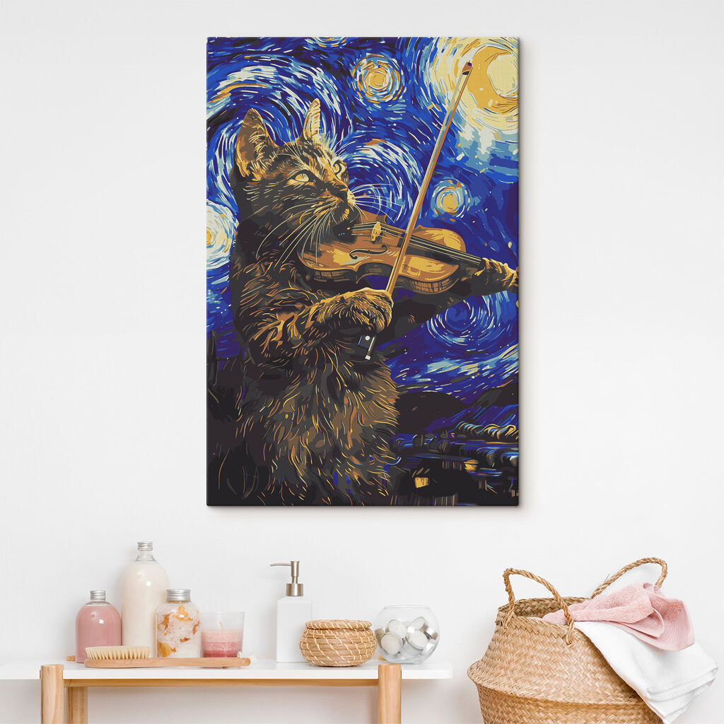 s38265pit10 1024x1024 - Un chat jouant du violon - tegory