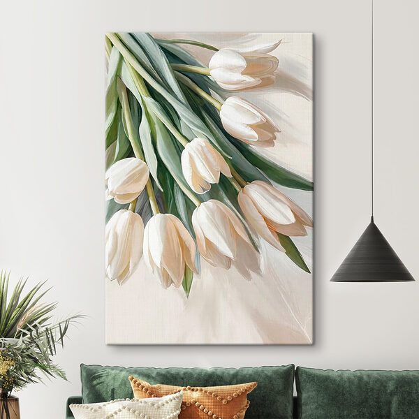 Gros plan sur des tulipes blanches s38271pig112m 600x600 - Gros plan sur des tulipes blanches - tegory