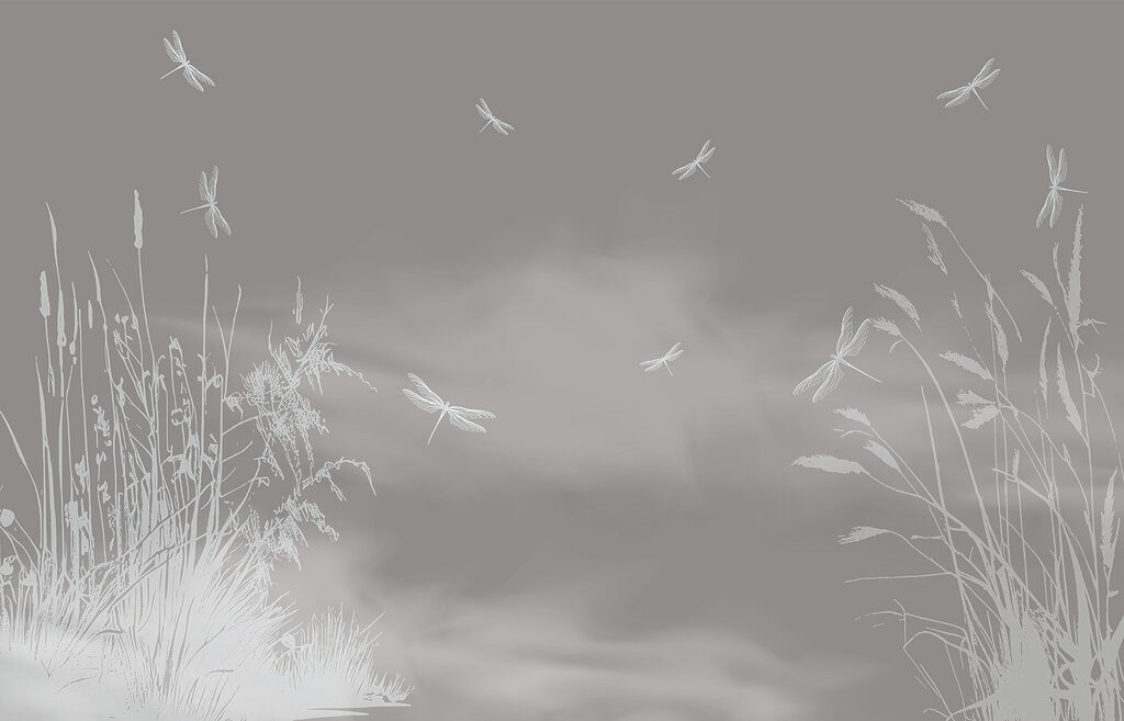 Une libellule volant dans le ciel Une libellule volant dans le ciel