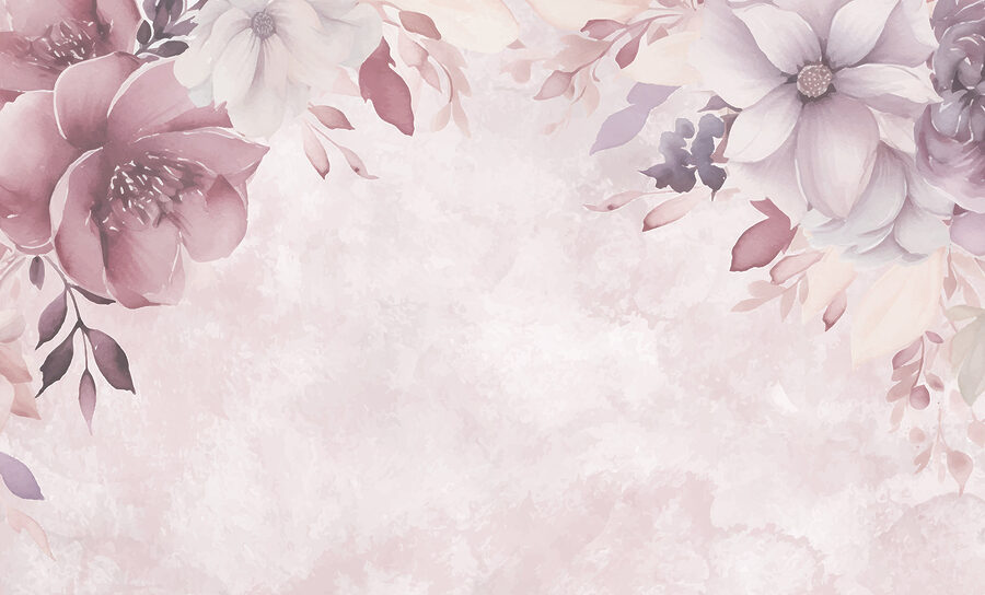 Une composition de fleurs roses et blanches