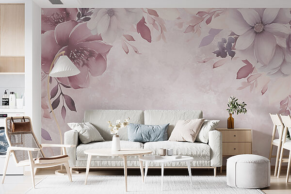 Une composition de fleurs roses et blanches Une composition de fleurs roses et blanches