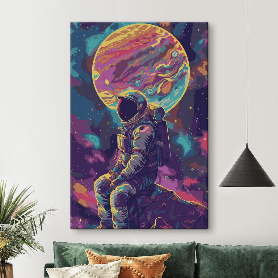 Un astronaute dans l'espace Un astronaute dans l'espace