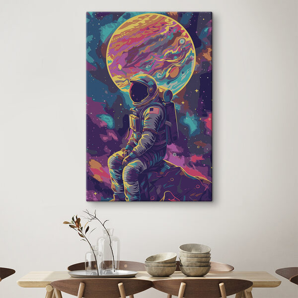 Un astronaute dans l'espace Un astronaute dans l'espace