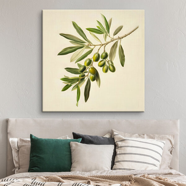 Un fruit vert sur une branche Un fruit vert sur une branche