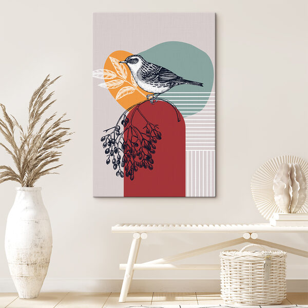 Un oiseau sur une branche Un oiseau sur une branche