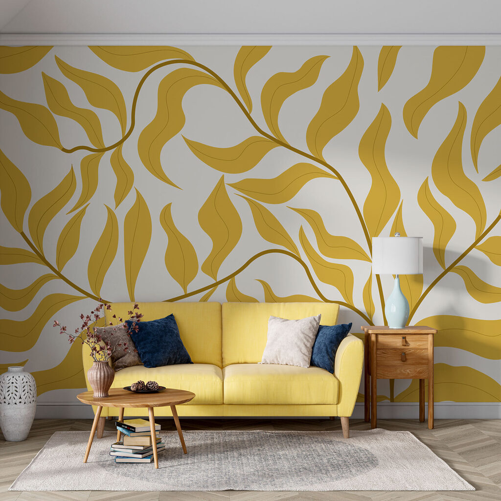 Feuilles jaunes sur fond blanc w00629v2pih35ms 1024x1024 - Feuilles jaunes sur fond blanc - tegory